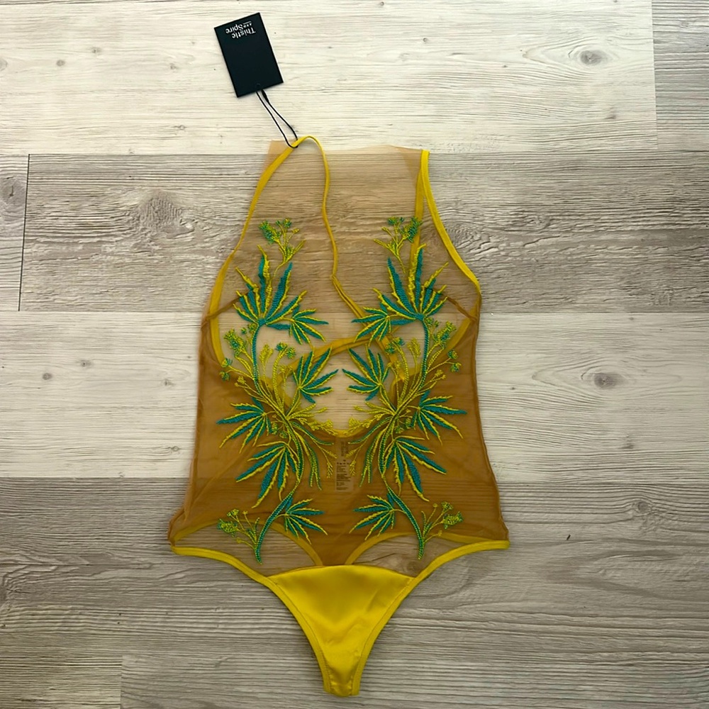 Thistle and Spire Bodysuit, Sz M